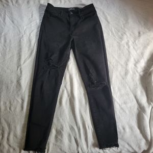 SOLD Black Curve Love Jeans